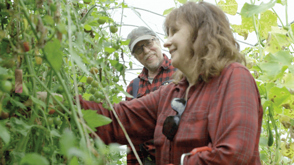 Tim and Lisa Meyers grow fruit and vegetables near Bethel, Alaska.