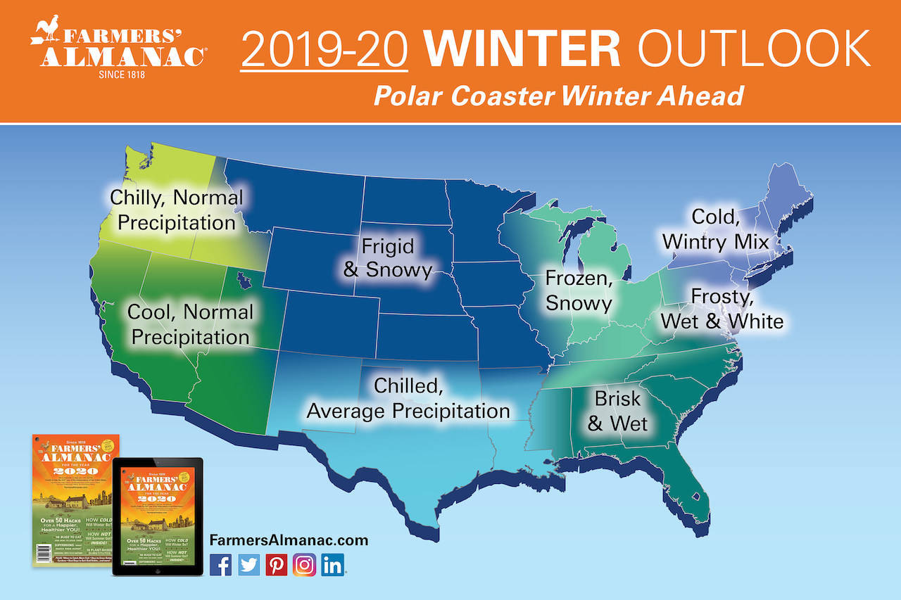 Farmers’ Almanac predicts 'Polar Coaster' winter - Vegetable Growers News