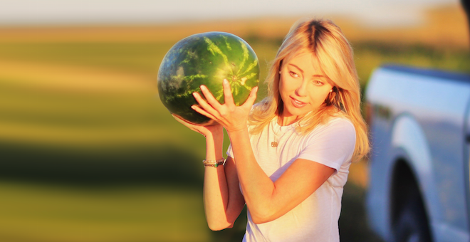 watermelon grower Sarah Frey