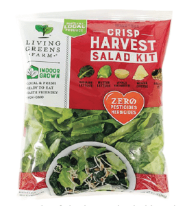 Living Greens Farms salad kit