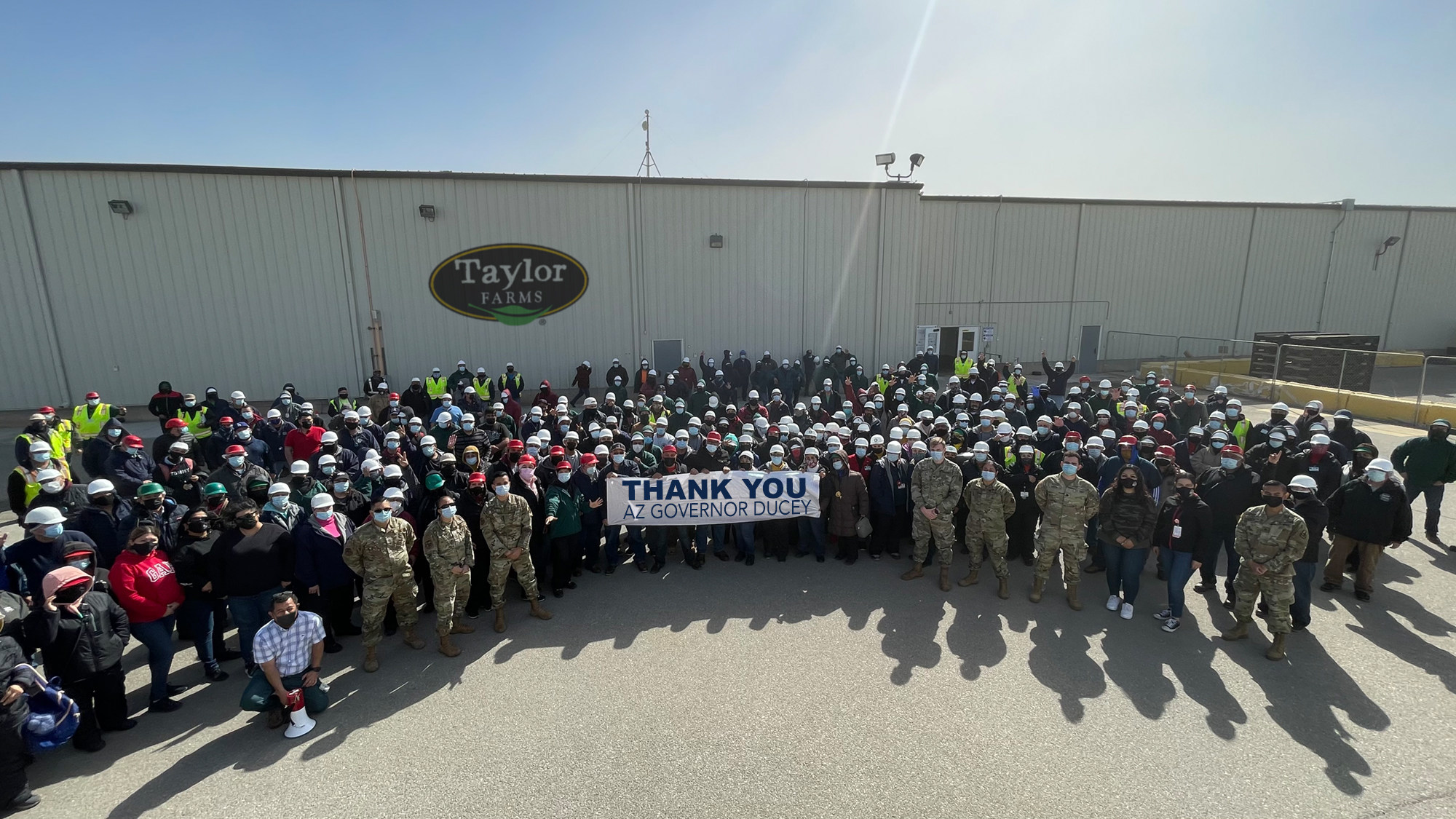 Taylor Farms Yuma County Partner With National Guard To Vaccinate Employees Vegetable Growers News