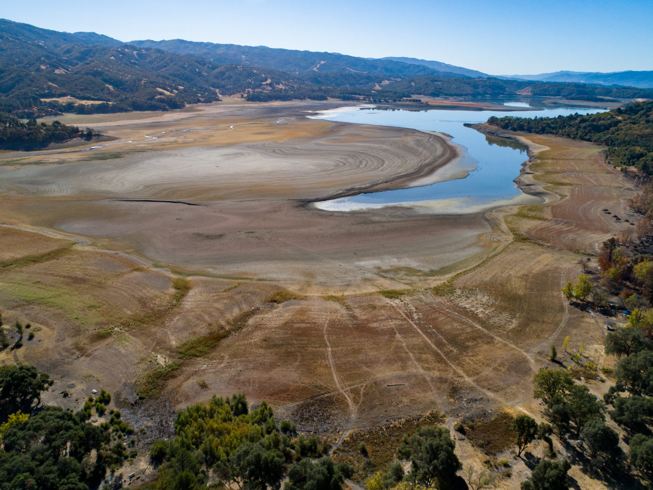 Lake Mendocino Drought Vegetable Growers News   Lake Mendocino Drought 