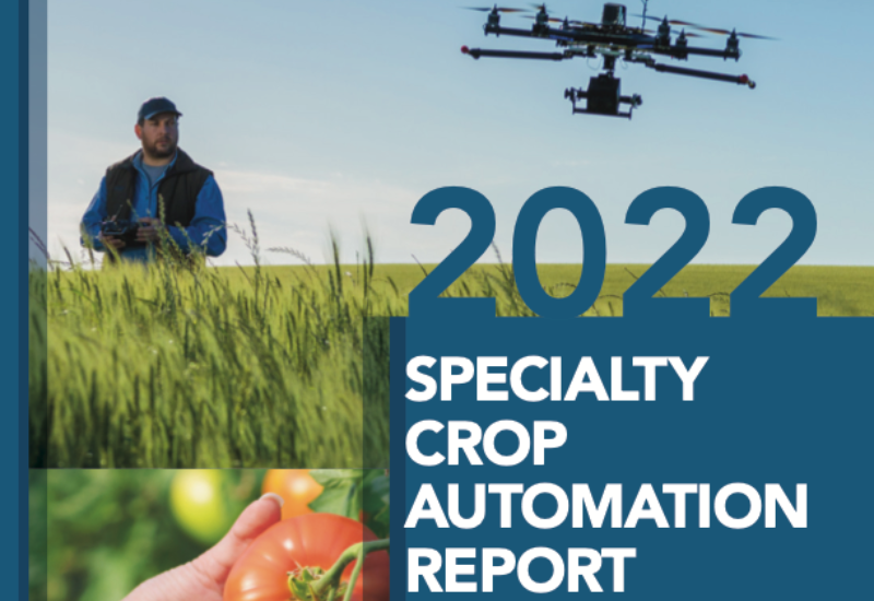 Western Growers 2022 Specialty Crop Automation Report cover image