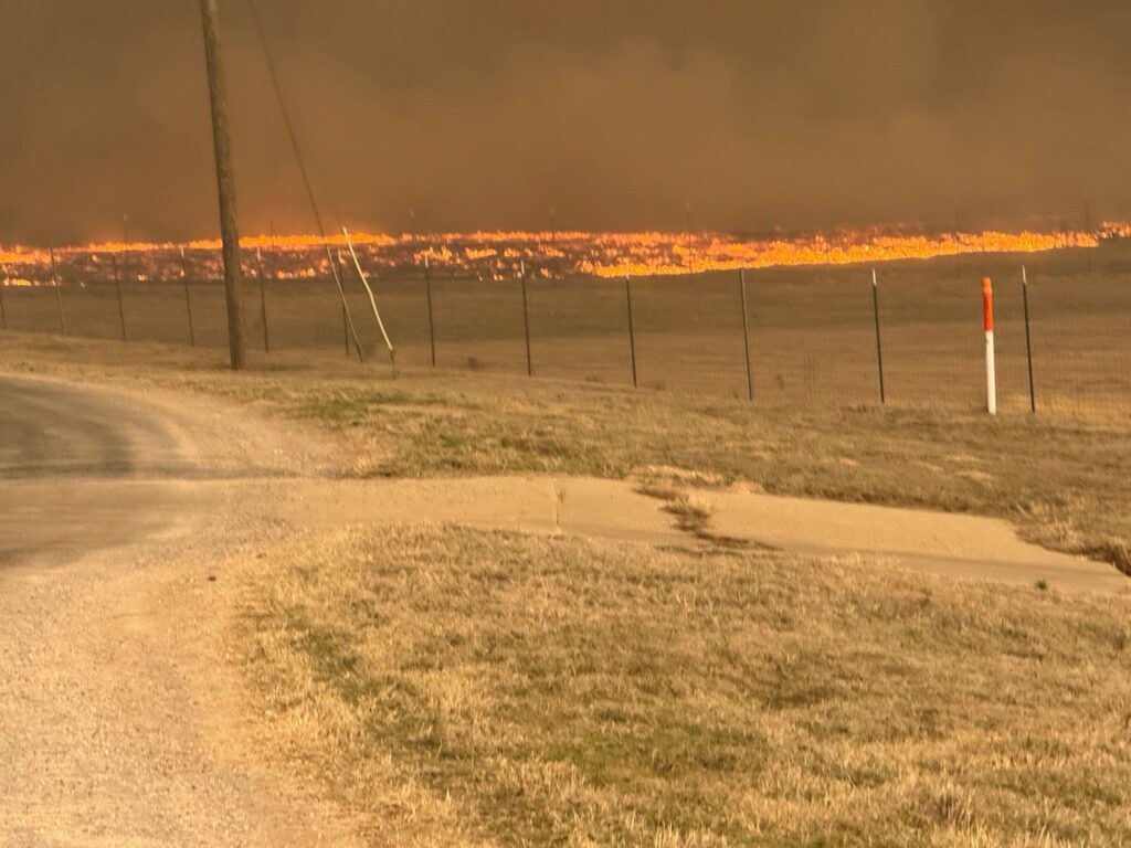Texas wildfire