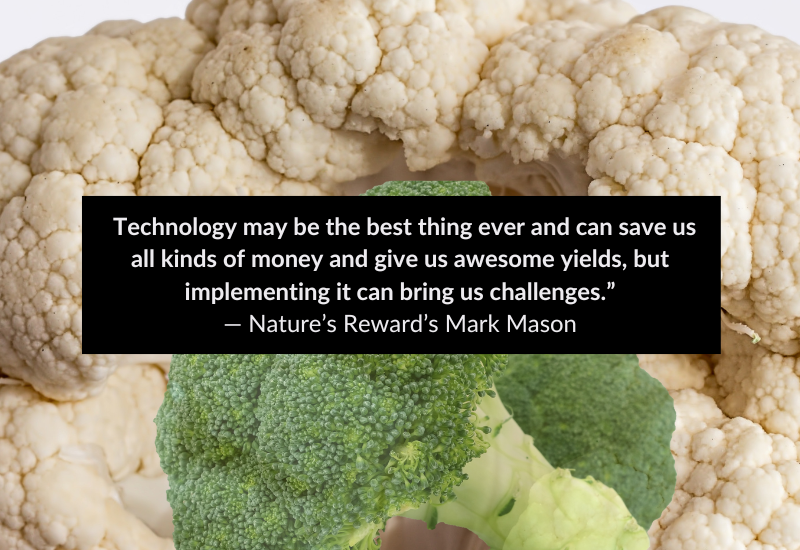 Graphic of a quote from Nature's Reward