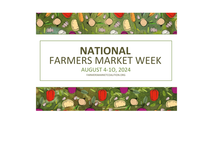 National Farmers Market Week 2024