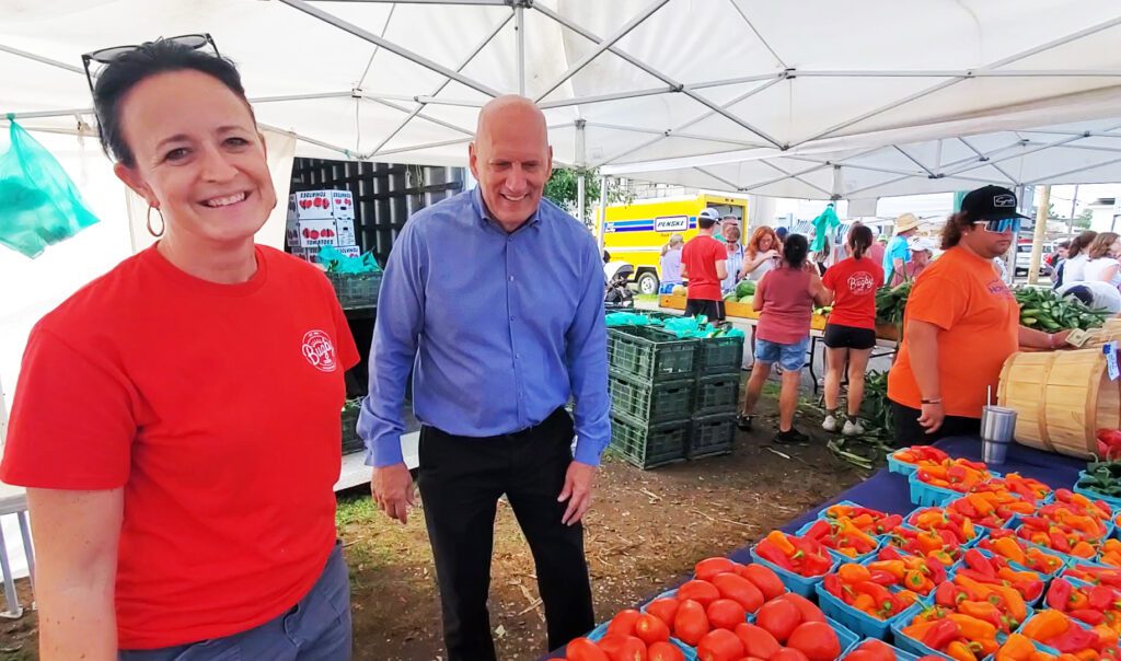 New Jersey celebrated National Farmers Market Week in Ocean City, New Jersey. Photo courtesy of New Jersey Department of Agriculture.