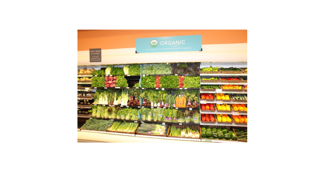 organic leafy greens vegetables retail