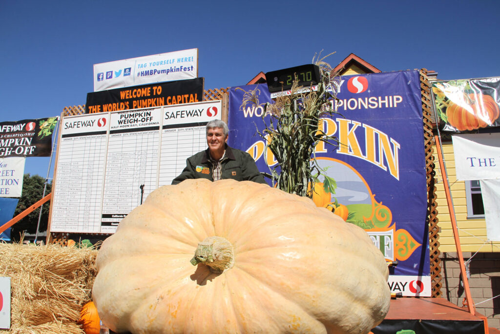 World Championship Pumpkin Weigh-Off set in California