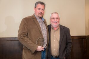 Jason Herndon of L.G. Herndon Jr. Farms Inc. was awarded 2015 Grower of the Year. Photo: VOC.