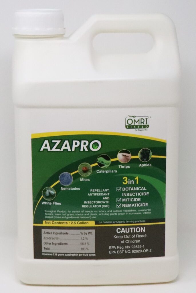 New product, AzaPro, offers organic pest control