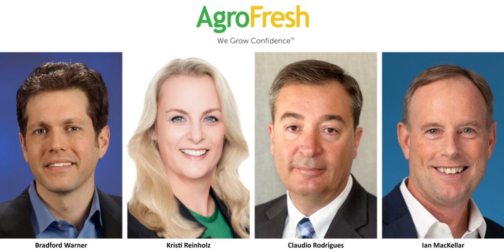AgroFresh appoints four to leadership positions