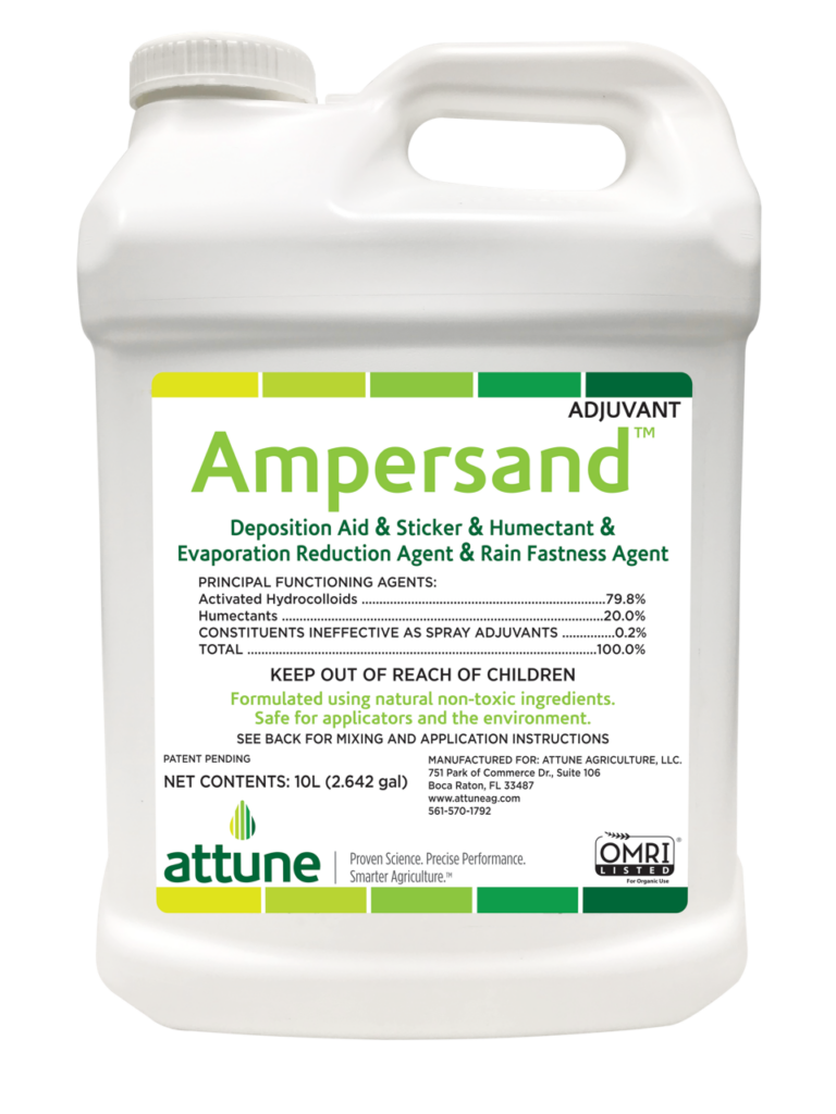 Attune Agriculture introduces Ampersand adjuvant system