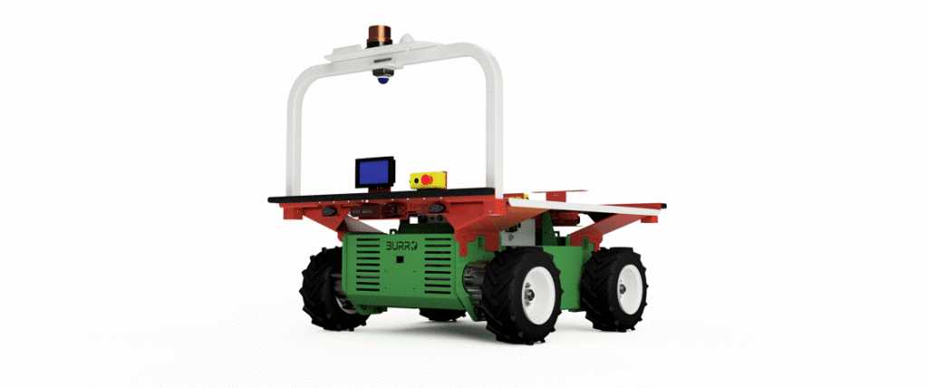 Autonomous Burro robot can tow 2.5 tons