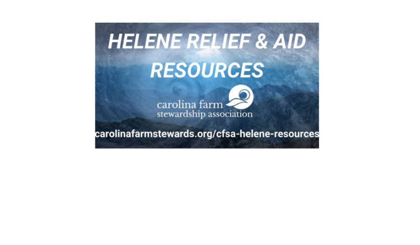 Carolinas organization helping Hurricane Helene victims
