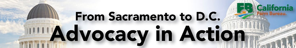 California Farm Bureau Advocacy in Action banner