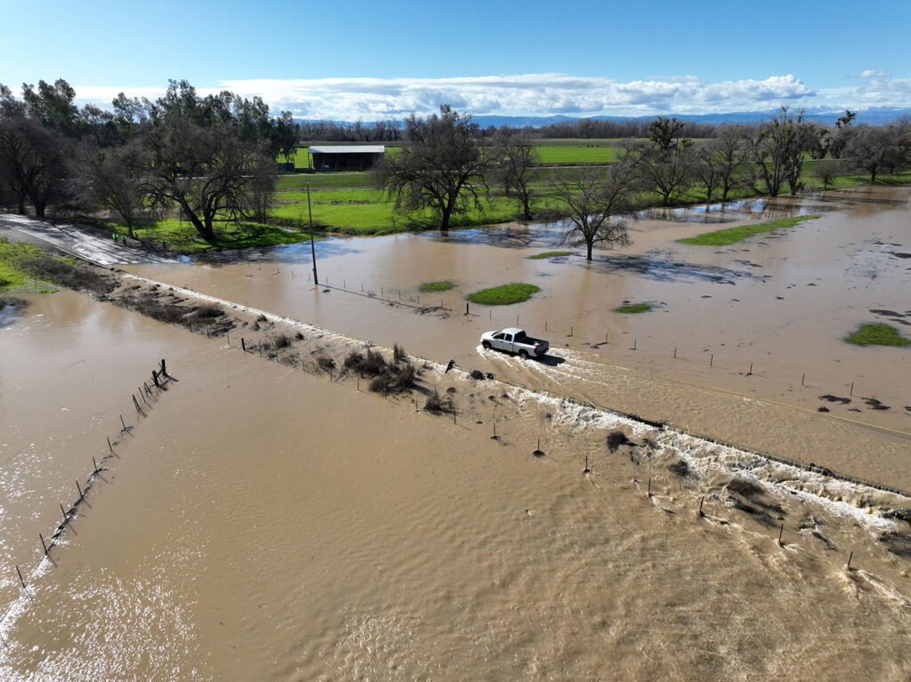 California flooding-jan. 14