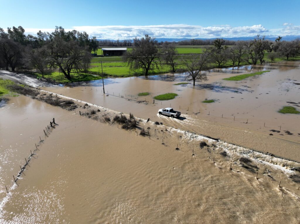California growers wait for fields to dry