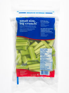 Bilingual Celery Dippers packaging