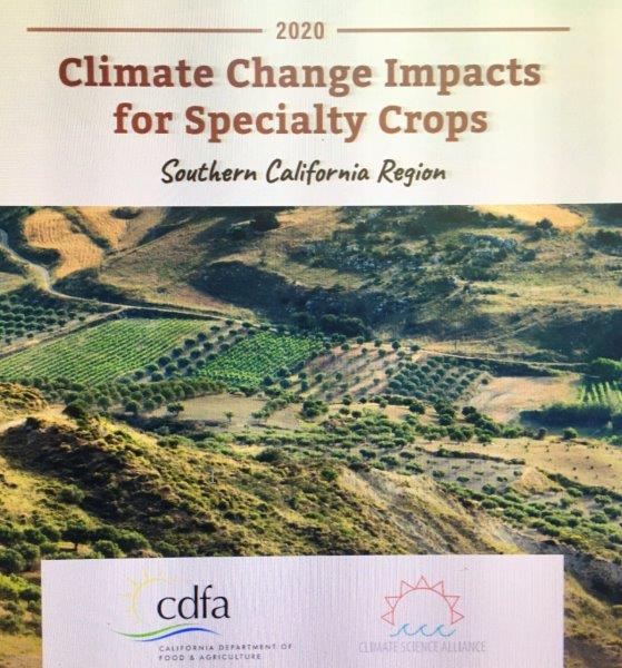 California releases 2020 Climate Change Consortium for Specialty Crops Report 