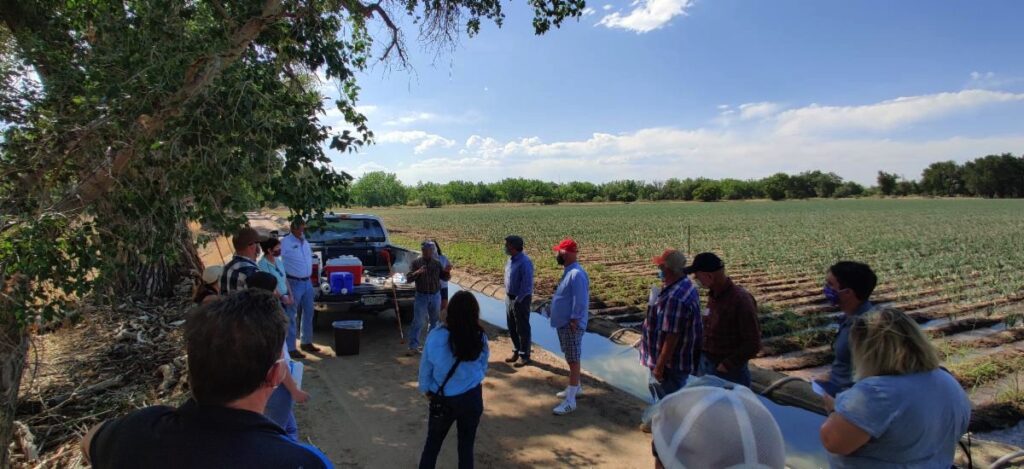 US Sen. Cory Gardner meets with Colorado produce growers