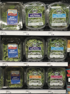 Edible Garden packaged greens