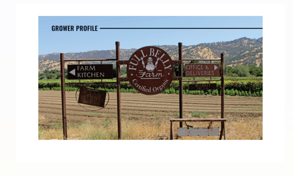 Full Belly Farm balances the practical with the ecological