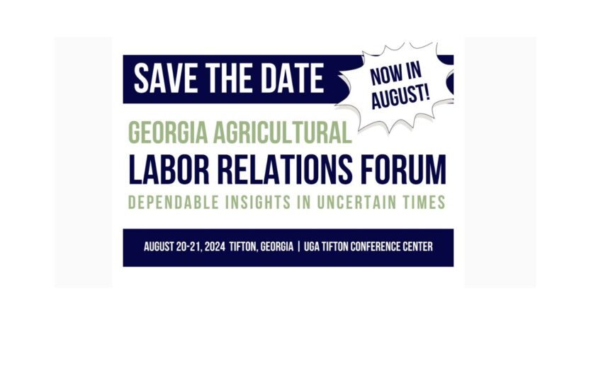 Georgia Ag Labor Relations Forum speaker info released