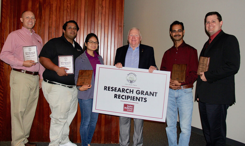 UGA scientists get $94,000 in grants from Georgia Farm Bureau