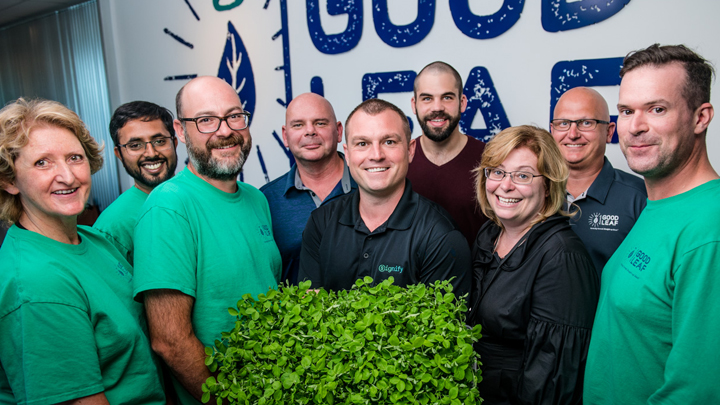 Signify’s LED lighting helps GoodLeaf Farms increase food production