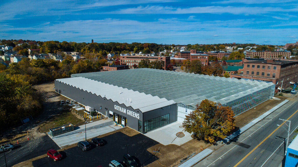 Gotham Greens opens new high-tech greenhouse in Providence, Rhode Island