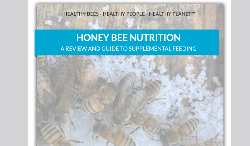 Bee nutrition guide provides health info