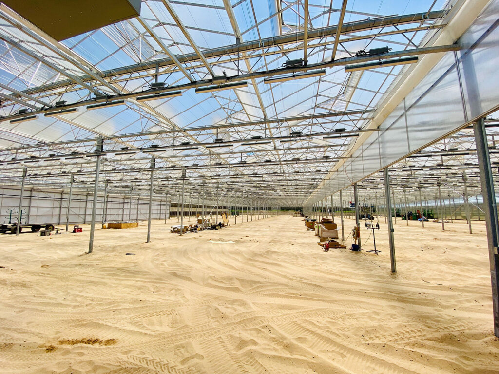 Michigan’s Revolution Farms builds 2-acre greenhouse expansion