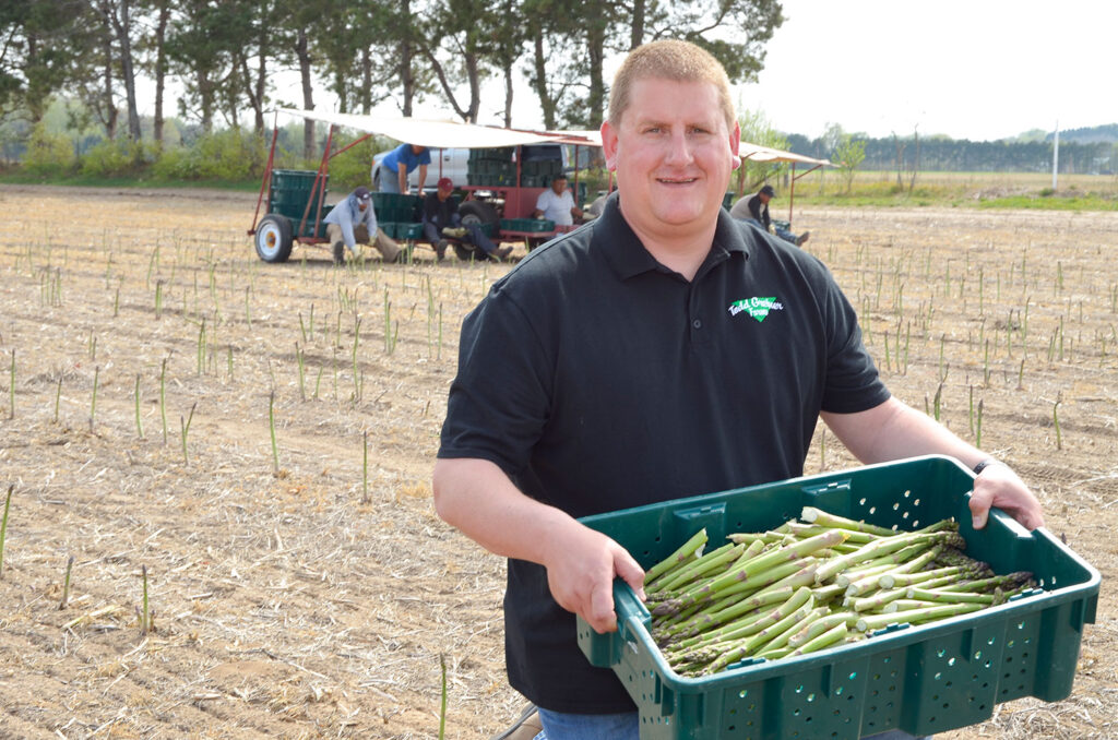 Spearing Success: Greiner packs 4 million pounds of asparagus