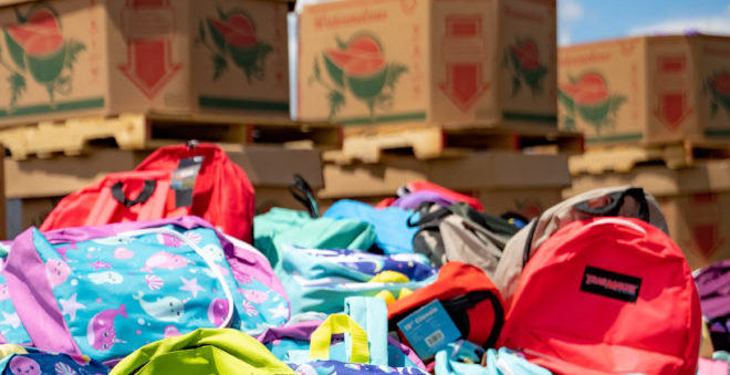 Lipman Family Farms hosts 11th Annual Backpack Giveaway