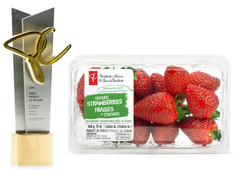 Mucci Farms strawberries wins Fresh Product of the Year