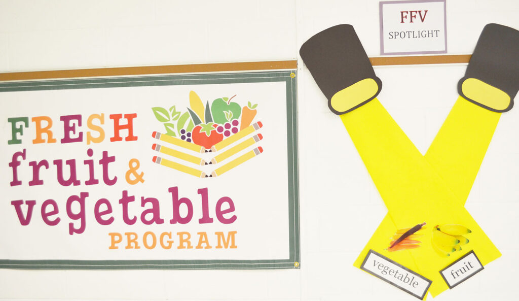 Fresh fruit and vegetable program offered by 168 New Jersey schools