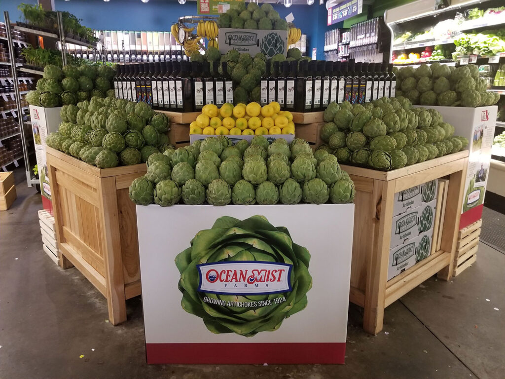 Ocean Mist merchandizing effort in New York a success