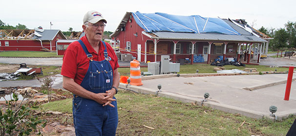 Farm rallies to rebuild after tornado devastation