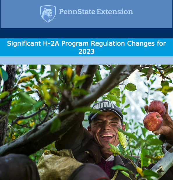 Penn State to offer growers help with H-2A changes