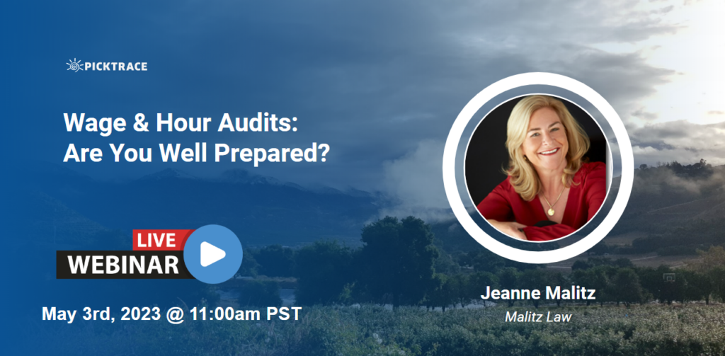 PickTrace offers webinar on ag employment issues