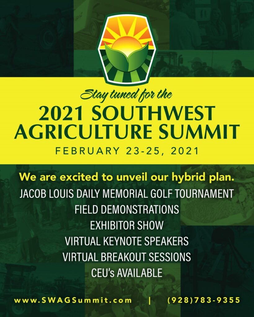 Southwest Ag Summit in Yuma, Arizona, set for Feb. 23-25