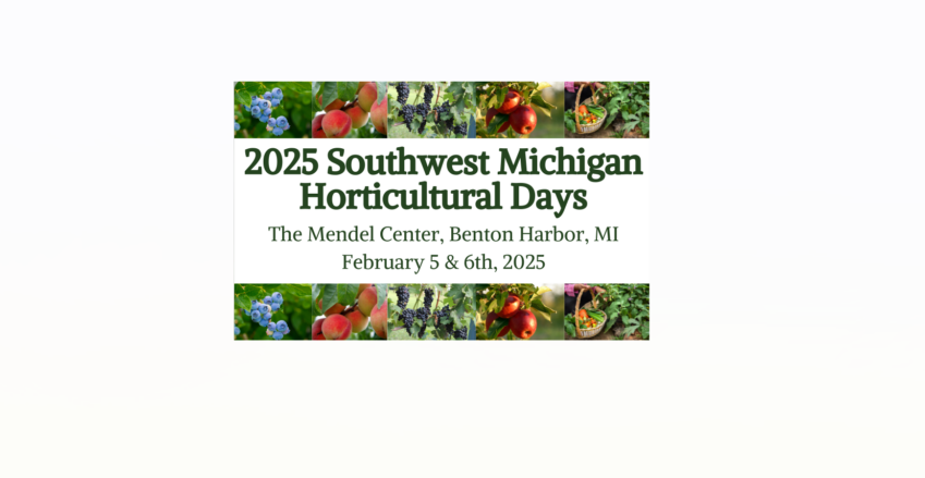 Southwest Michigan Horticultural Days scheduled
