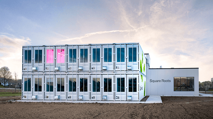 Square Roots opens Grand Rapids, Michigan, farm facility