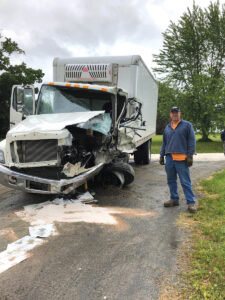 Egg truck photo
