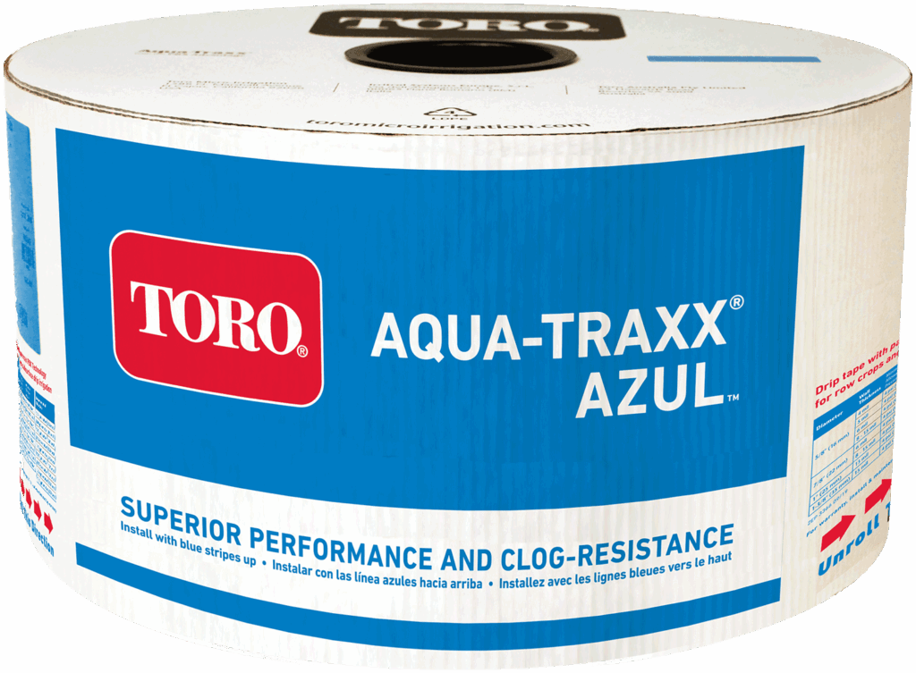 Benefits of Aqua-Traxx Azul drip tape touted by Toro