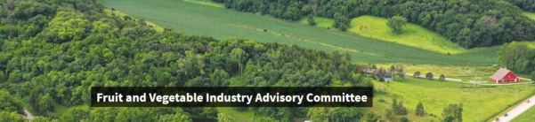 USDA Fruit and Vegetable Industry Advisory Committee meeting scheduled