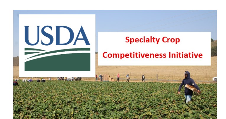 Specialty crop competitiveness assistance funds available