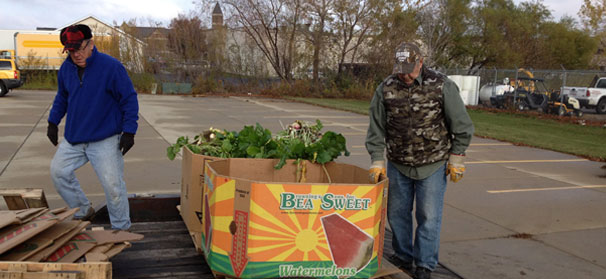 Food banks a destination for unsold produce