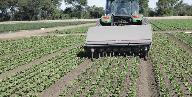 Weeding robots put farms in better control